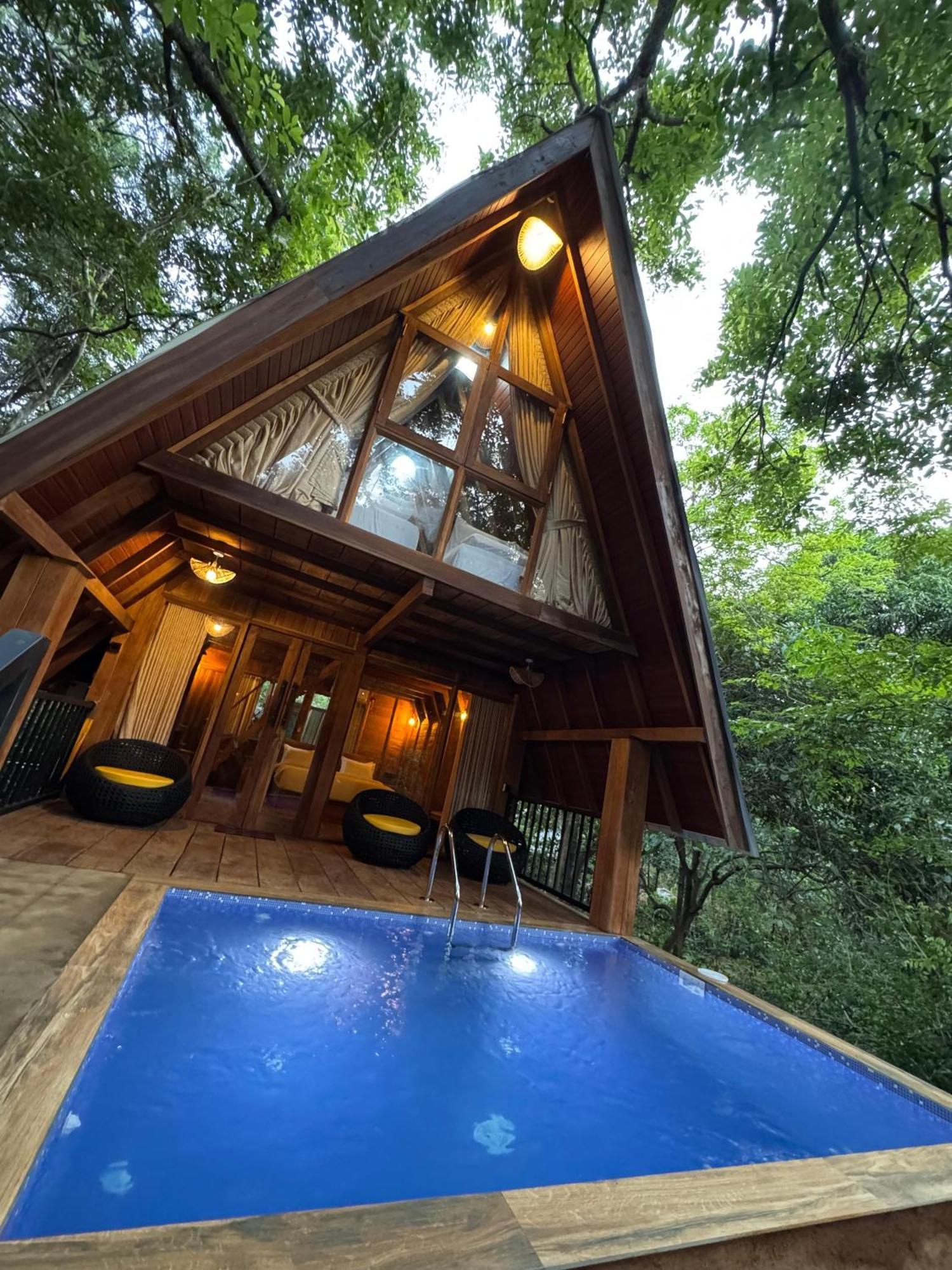 Habarana Tree House Mutu Village Ngoại thất bức ảnh